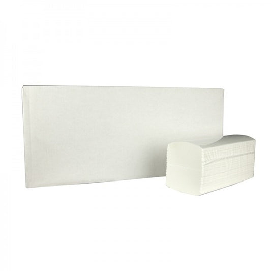 Handdoekpapier, Cellulose, 3 laags, Interfold, 2500 stuks