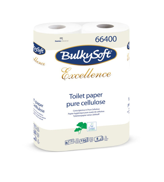 Bulky Soft, Toiletpapier, 4 laags, 60 rollen a 150 vel