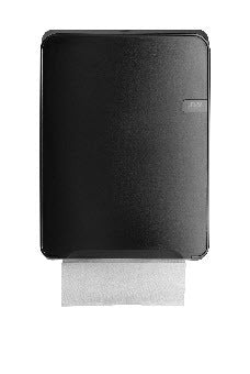 Quartz Black handdoekdispenser multifold zwart