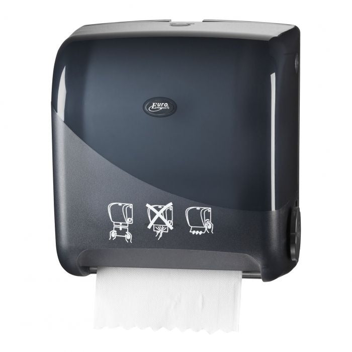 Euro matic Pearl Black Handdoekautomaat 431156