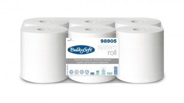 Bulky Soft, Matic Handdoekrol, 6 rollen a 200 meter