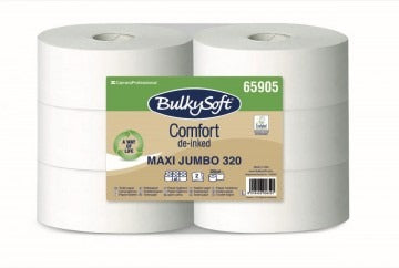 Bulky Soft, Maxi Jumbo, 2 laags, 6 rollen a 320 meter
