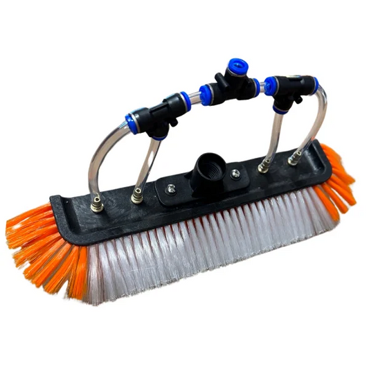 Oranje Masterpole Hoekborstel 40cm + gratis hoekadapter