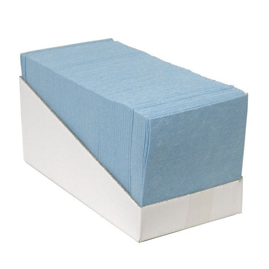 Sopdoeken 38x40cm Blauw doos a 65st