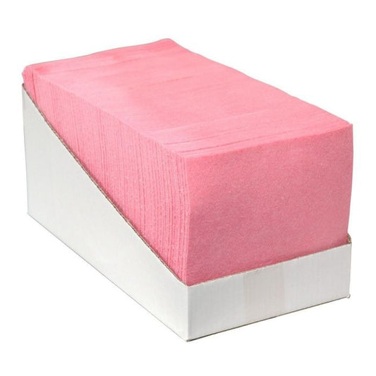 Sopdoeken 38x40cm Roze doos a 65st