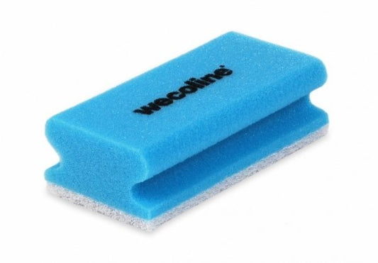 Schuurspons met Grip, Blauw, 10 stuks