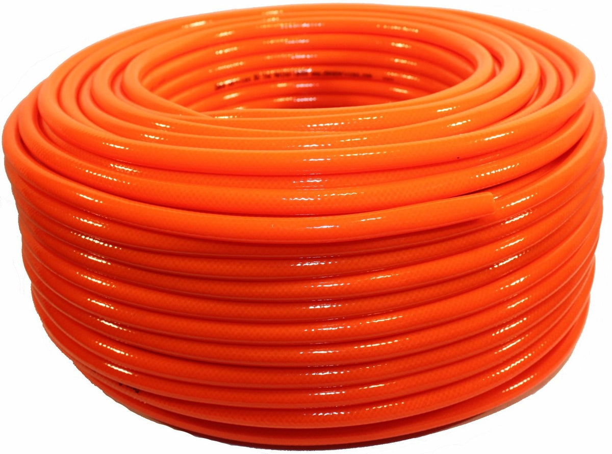 Masterpole Haspelslang, 8mm. 100 meter, Oranje