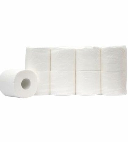 Toiletpapier Cellulose, 2 laags, 40 rollen a 400 vel