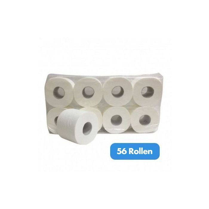Soft Cellulose Toiletpapier, 3 laags, 250vel 56 Rollen (230013)