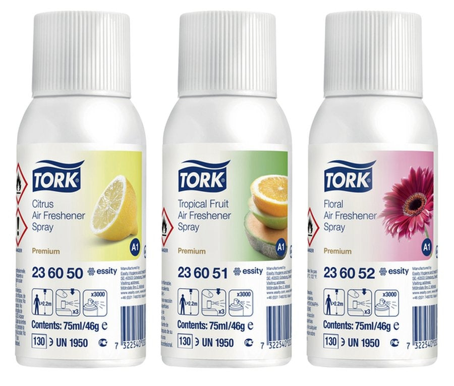 Tork, Luchtverfrisser Spray, 12 stuks