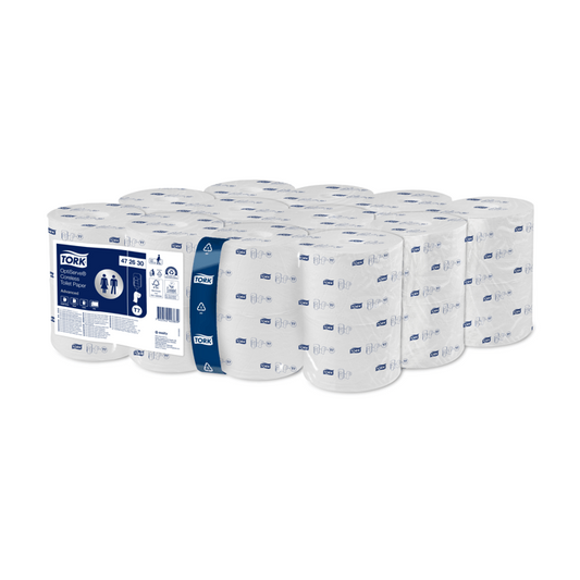 Tork Coreless toiletpapier T7 Advanced Midsize wit, 24 rollen a 900 vel
