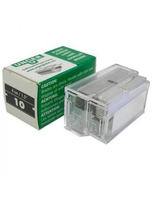 Unger Reservemesjes 4cm, 10 stuks